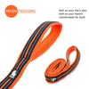 PetsUp Nylon Small Medium Large Dogs Reflective Orange Leash, 200cm Long